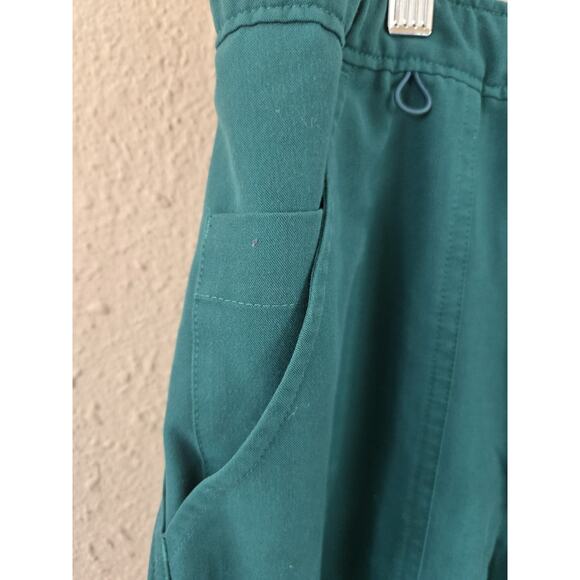 Figs Women's Technical Scrub Pants, Green, Drawstring, Many Pockets, Size Medium - Picture 6 of 11
